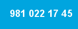 981 022 17 45 981 022 17 45